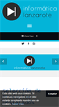 Mobile Screenshot of informaticalanzarote.com